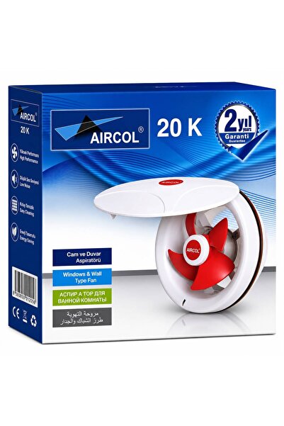 Aircol KAPAKLI ASPİRATÖR FAN 20K