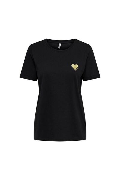 ONLY Tricou de damă 15244714 Negru