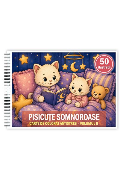 Legendary Gifts Carte de colorat, 40 de ilustrații Demonic Kitties - Volumul I