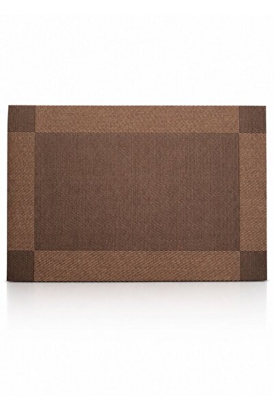 Jet's Home Brown Pvc American Service 30X45 cm - Framed Stain-Resistant Supla...