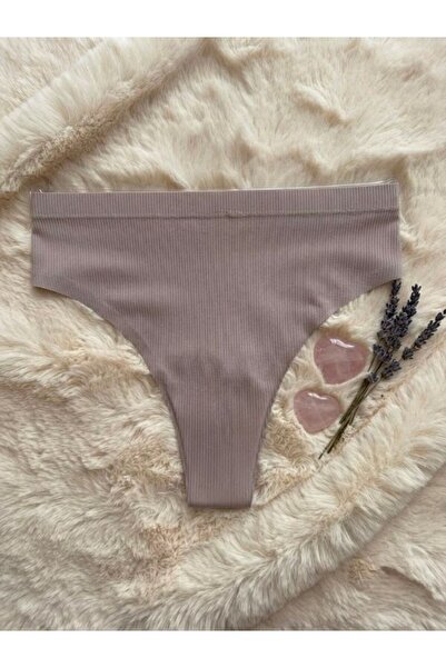 Lazer Kesim Fitilli String Tanga Külot