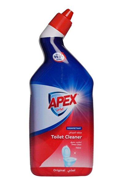 Apex Toilet Cleaner 750ml Disinfectant Deep Clean Toilet Bowl Cleaner Removes...