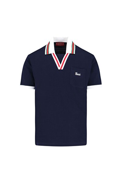 Disney x Gucci Iconic Chest Logo Pique Polo Neck T-Shirt