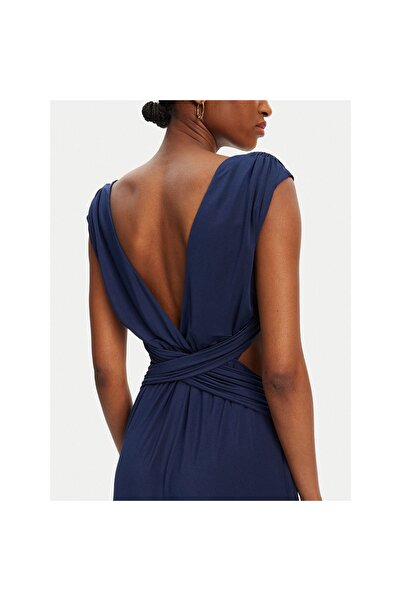 Access Fashion Γυναικείο Βραδινό Φόρεμα 53-3389 Μπλε