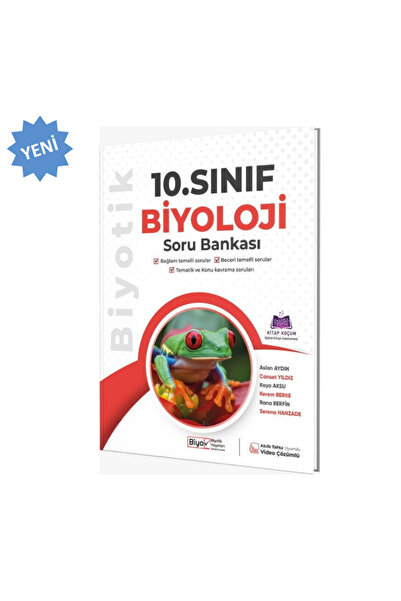 Biyotik Yayınları 2026 10. Sınıf Biyoloji Soru Bankası