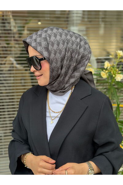 Benetton ELEGANTE TRE EŞARP KOYU ANTRASİT
