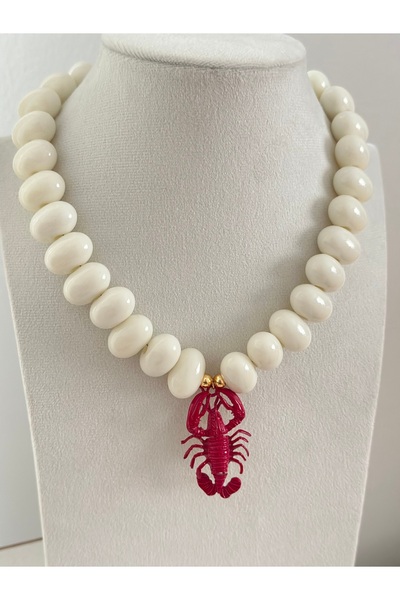 mibrillo Lobster Necklace Summer Trend Necklace