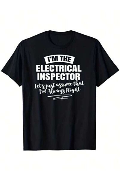 Astogria13 تي شيرت أسود كاجوال مقاس 100 بأكمام قصيرة مع طباعة 'Electricity In...