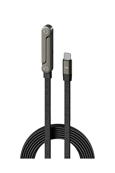 Generic كابل USB C إلى USB C بطول 1.5 متر متوافق مع أجهزة الكمبيوتر المحمولة ...