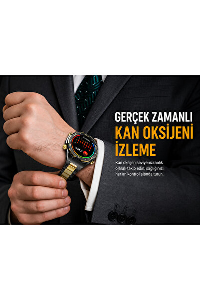 KALOBEE Watch Sk4 PRO MAX Kordon Hediyeli 51mm Akıllı Saat Iphone Ve Android Tüm Telefonlara Uyumlu