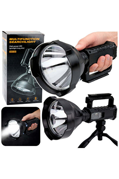 LEAN Lanternă reflectorizantă LED cu trepied W5120, baterie externă, 31 cm, 2...