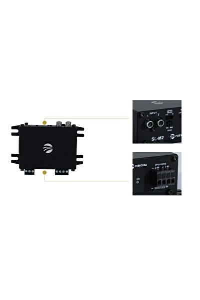 Rainbow SL-M2 MINI ΔΙΚΑΝΑΛΟΣ ΕΝΙΣΧΥΤΗΣ ΚΛΑΣΗΣ D