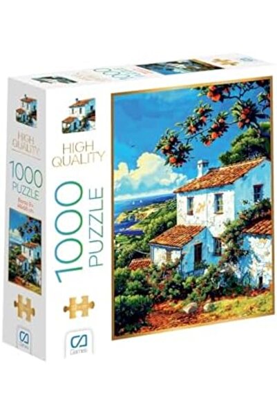 Yıldızan White House 1000 Pieces 2,2mm Thickness 48X68Cm Professional Hobby P...