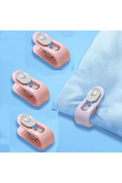3B Trend 10 Piece Set of Latch-Style Quilt Duvet Cover Fixing Clips Quilt Ant...
