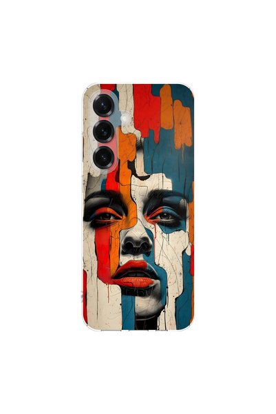 PPKin Samsung Galaxy S25 Plus Compatible Table 7 Design Transparent Case