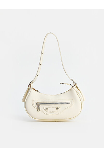 LC Waikiki Rmz Gi̇yi̇m Farkiyla Leather Look Women's Shoulder Bag
