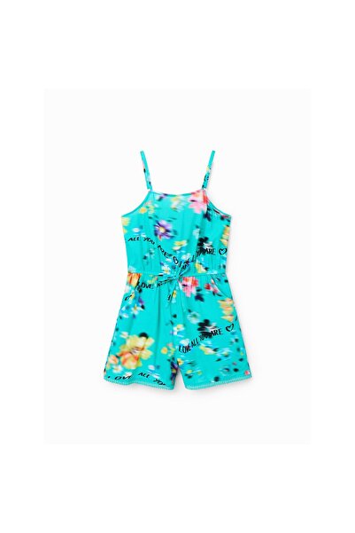 Desigual Salopetă fete 23SGPW03 Verde