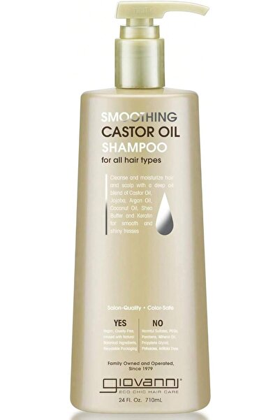 Giovanni -Smoothing Castor Oil Shampoo 710ml
