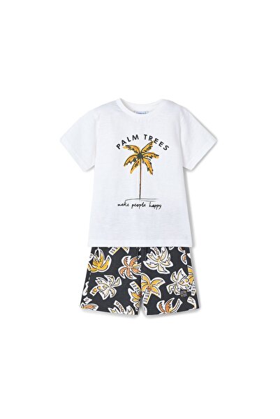 MAYORAL Set tricou și pantaloni scurți pentru băieți 3604 Multicolor