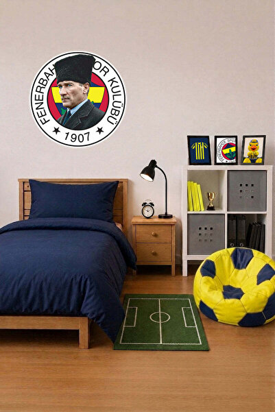 Fenerbahçe Duvar Sticker Atatürk 90 cm - Lisanslı Orijinal