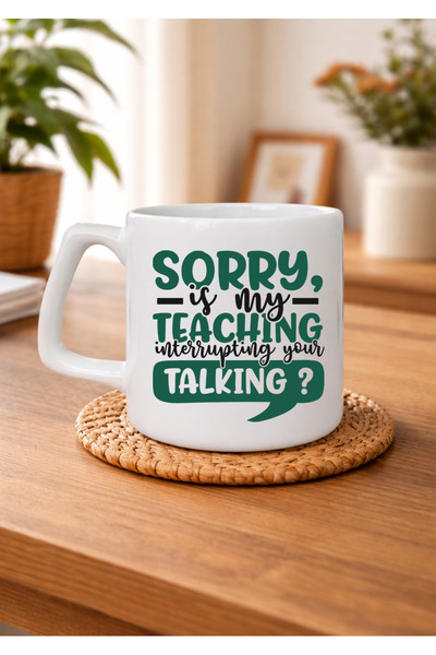 Eylül Design Teacher Themed Printed Special Design Mug Cup Luxury Coffee Mug ...