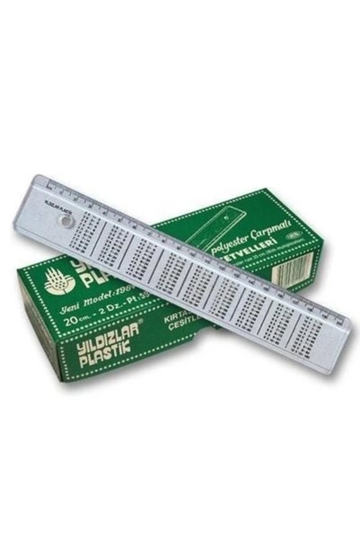 Yıldızlar Multiplication Table Ruler 30cm - 4 Pieces