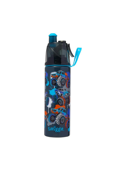 SMIGGLE Energize Araba Temalı Su Püskürtmeli Çelik Matara Suluk 500 Ml Beslen...