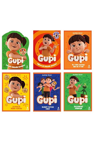 Doğan Kitap Gupi Etkinlik ve Hikaye Kitabı Seti (6 Kitap)