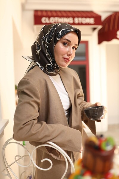 Silk Home وشاح حريري من نسيج التويل 11440-01