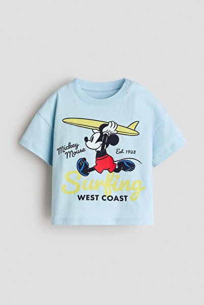 H&M Printed cotton T-shirt
