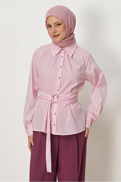 Alvina Belted Blouse 46646
