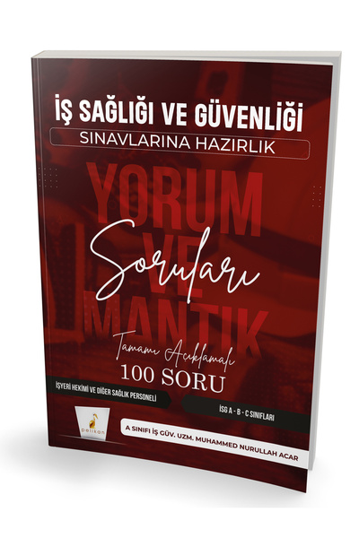 Pelikan Kitapevi İSG Yorum ve Mantık Kitabı