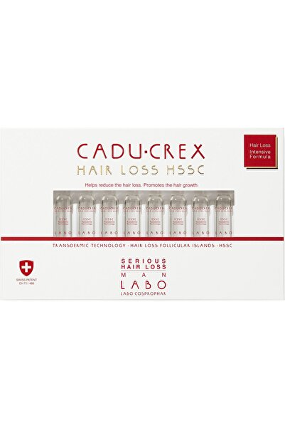 Labo Suisse Ампули за скалп за мъже, Третиране против косопад, 40 x 3.5 мл