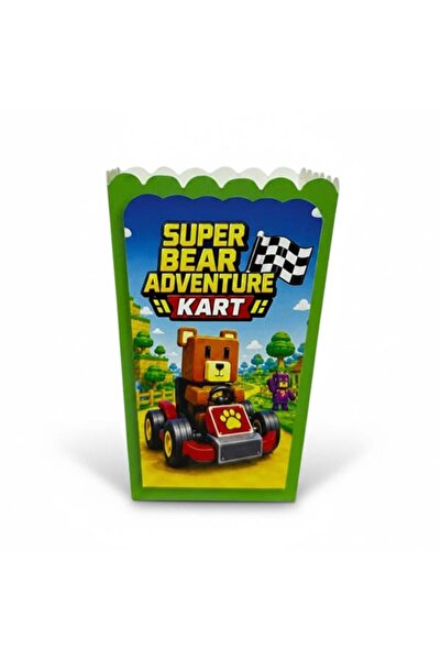 parti show Super Bear Adventure Mısır Kutusu 8 Adet
