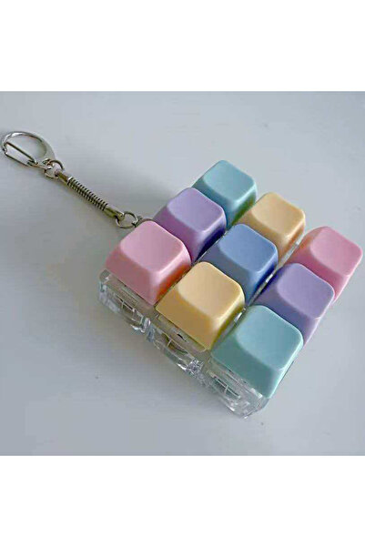 Choice Macaron Keyboard Decompression Button Finger Clicker Toys Fidget Stres...