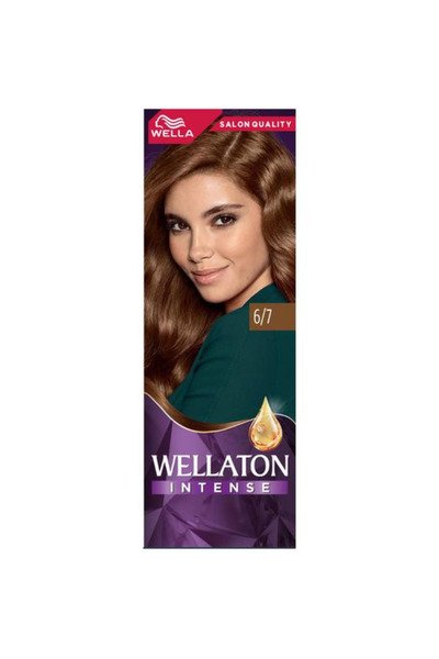 Wellaton Vopsea Permanenta cu Ulei de Argan - Wella Intense, nuanta 6/7 Cioco...