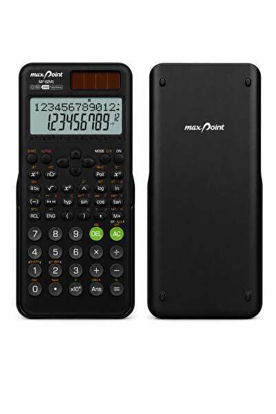 max point 240 Fonksiyonlu Bilimsel Hesap Makinesi Siyah MP-82MS