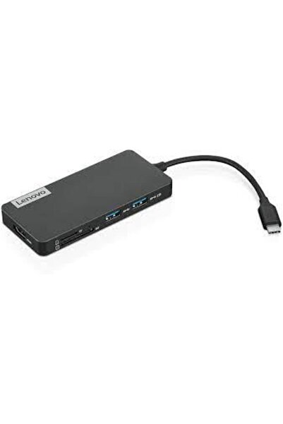 LENOVO Docking station USB-C 7-in-1, Negru