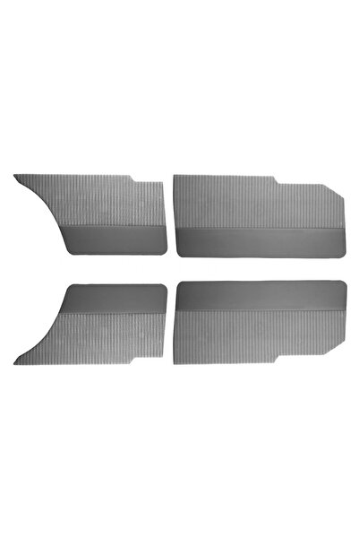 Yerli Ilkestor Door Trim with Fabric M131 Doğan (191639) Em Gray