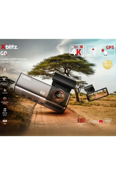 Xblitz Cameră auto UHD 4K cu GPS și WIFI GO3
