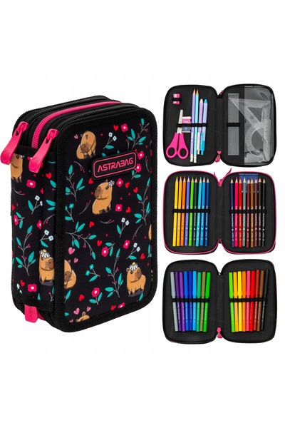 Astrabag Penar triplu cu conținut Flower Capy Kapibara Astra