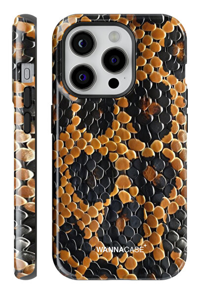 WANNACASE iPhone 16 Pro Max Venom Scales Çift Katmanlı Essential Tough Telefo...