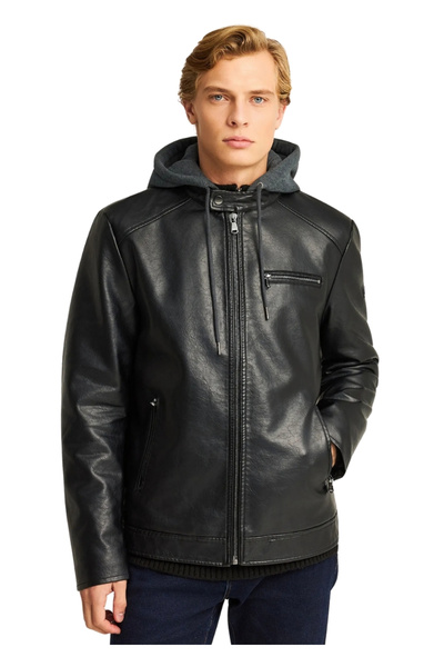 Funky Buddha Μπουφάν FBM012-063-01 – Black - l