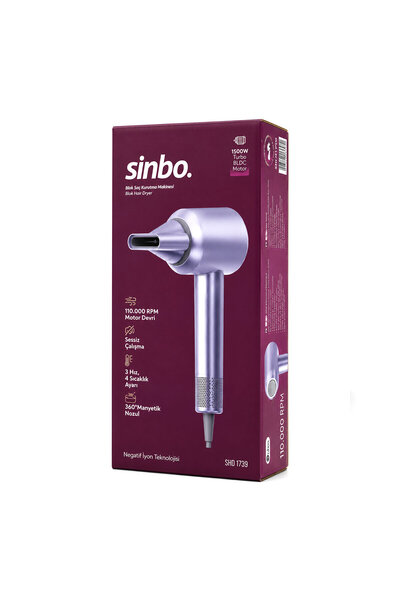 Skygo Sinbo Saç Kurutma ve Şekillendirme Makinesi - Mi Renk - BLDC Turbo Motor