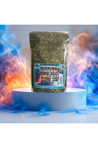 Aqua Pellets LEGEND Method Feeder 2mm Crazzy Mint 500GR