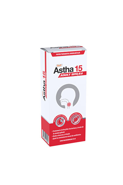 SUN WAVE PHARMA Astha 15 Spray Bucofaringian 30ml