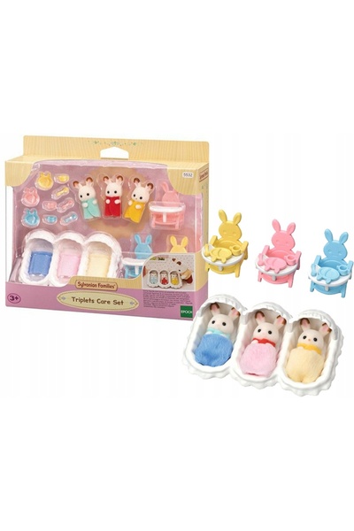 SYLVANIAN FAMILIES Iepuri Troianzi Sylvanian cu Ciocolată