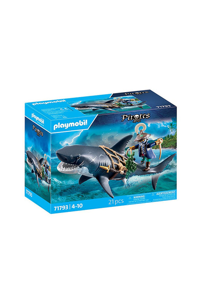 Playmobil Rechin Gigant cu Pirat 71793