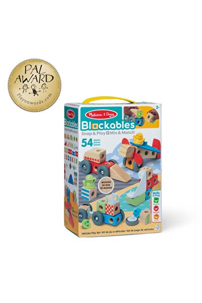 Melissa & Doug Blockables Araçlar Oyun Seti 54 Parça