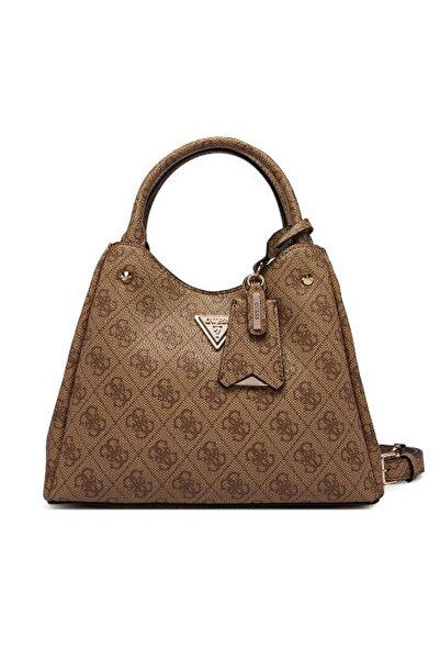 Guess حقيبة يد نسائية وحقيبة كروس من ميريديان II طراز HWSG6974050
